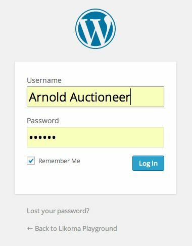 Logging into WordPress is easy ... once you know the URL. 