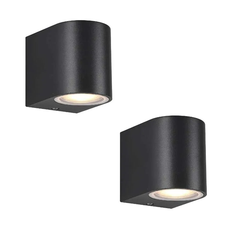 3W Modern Outdoor LED  Black wall lights ~4961-3