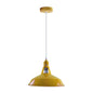 Industrial Classic Metal Ceiling Pendant Shade in Yellow~3740-2