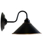 Industrial Vintage Metal  Black Wall Lamp E27 Uk Holder~3771-4