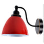 Industrial Vintage Modern Retro Swan Neck Metal Arm E27 Sconce Red Wall Mount Light~3915-1