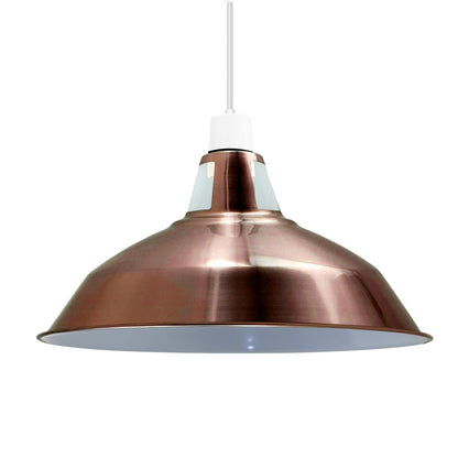 Metal Ceiling Vintage Industrial Loft Style Lampshade in Colour~1074-1