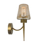 Modern Industrial Polished Amber Glass Wall lights~4905-0