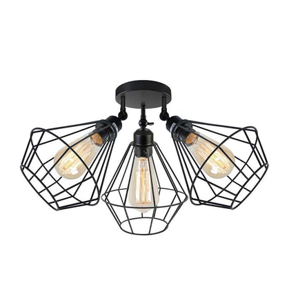 3-way Black Contemporary Ceiling Lights~4988-4