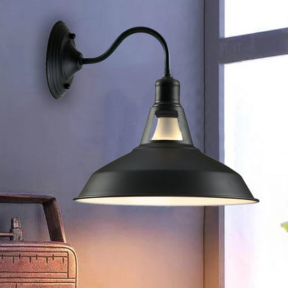 Vintage Retro Industrial Black Wall Lights Indoor Wall Sconce~3628-0