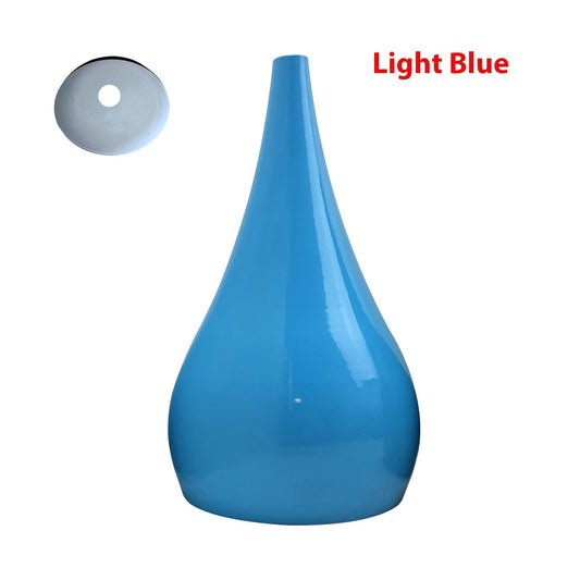 Industrial vintage Tear Drop Blue Color Beat Style pendant shade E27 holder~3970-0