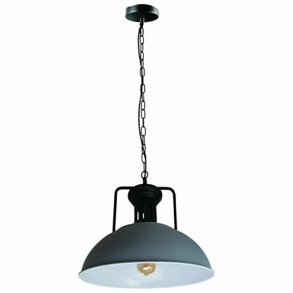 Industrial Grey Ceiling Light Shades for Hallways~3412-0