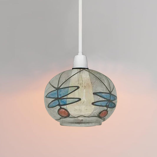 Tiffany style Ceiling Pendant Hanging Mediterranean Style lamp Decorative Light Shade~4541-0