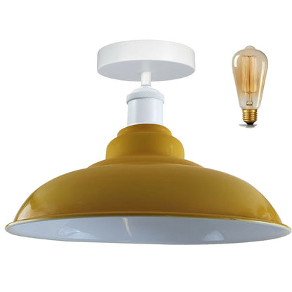 Flush Mount Ceiling Light E27 Lamp Base ~1192-22