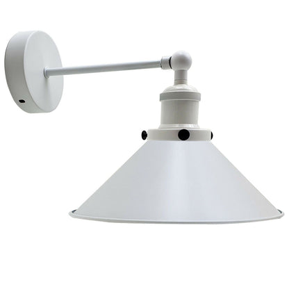 White Plug in wall light Adjustable wall sconce ~1279-5