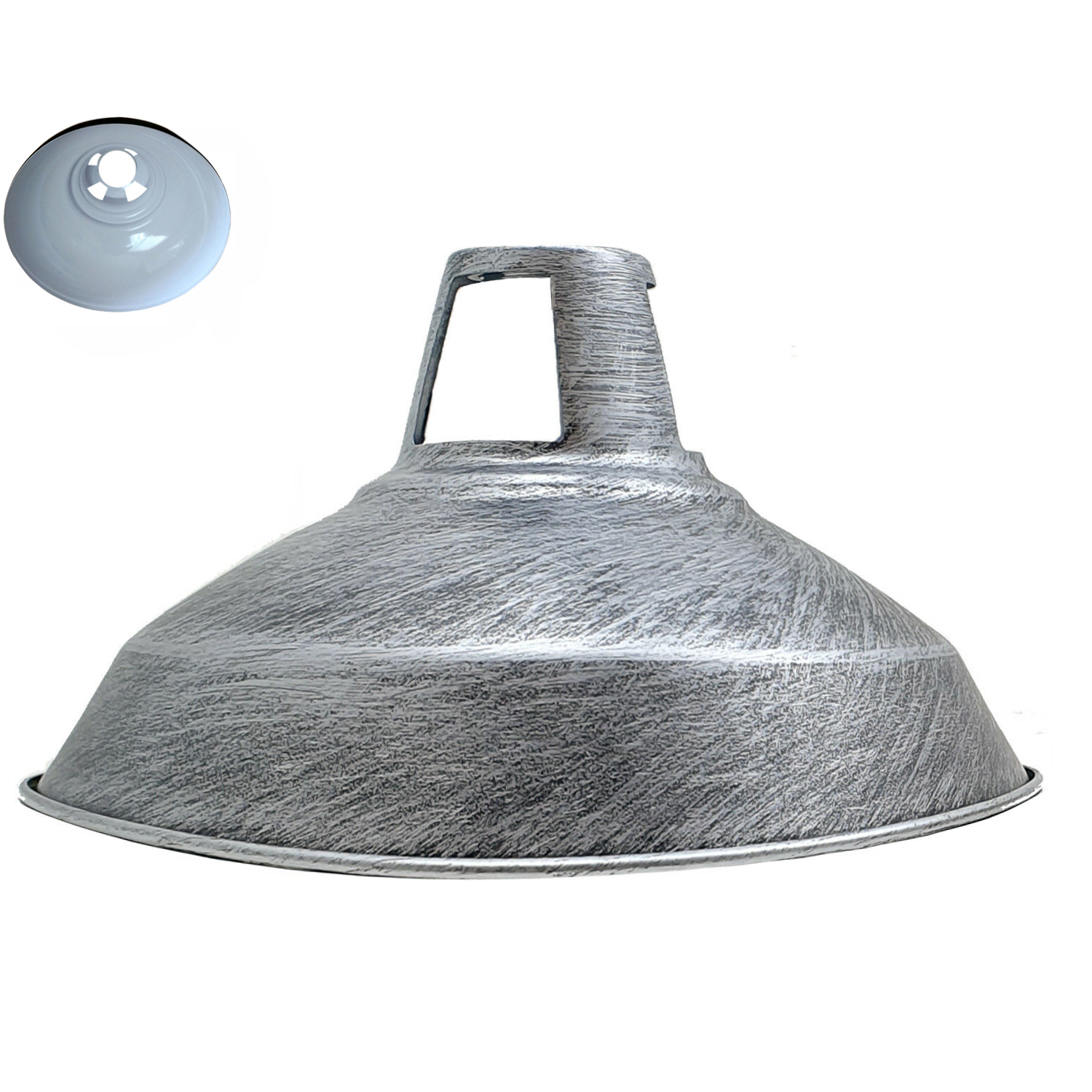 Metal Ceiling Vintage Industrial Loft Style Pendant Lighting Lampshade~1073-0