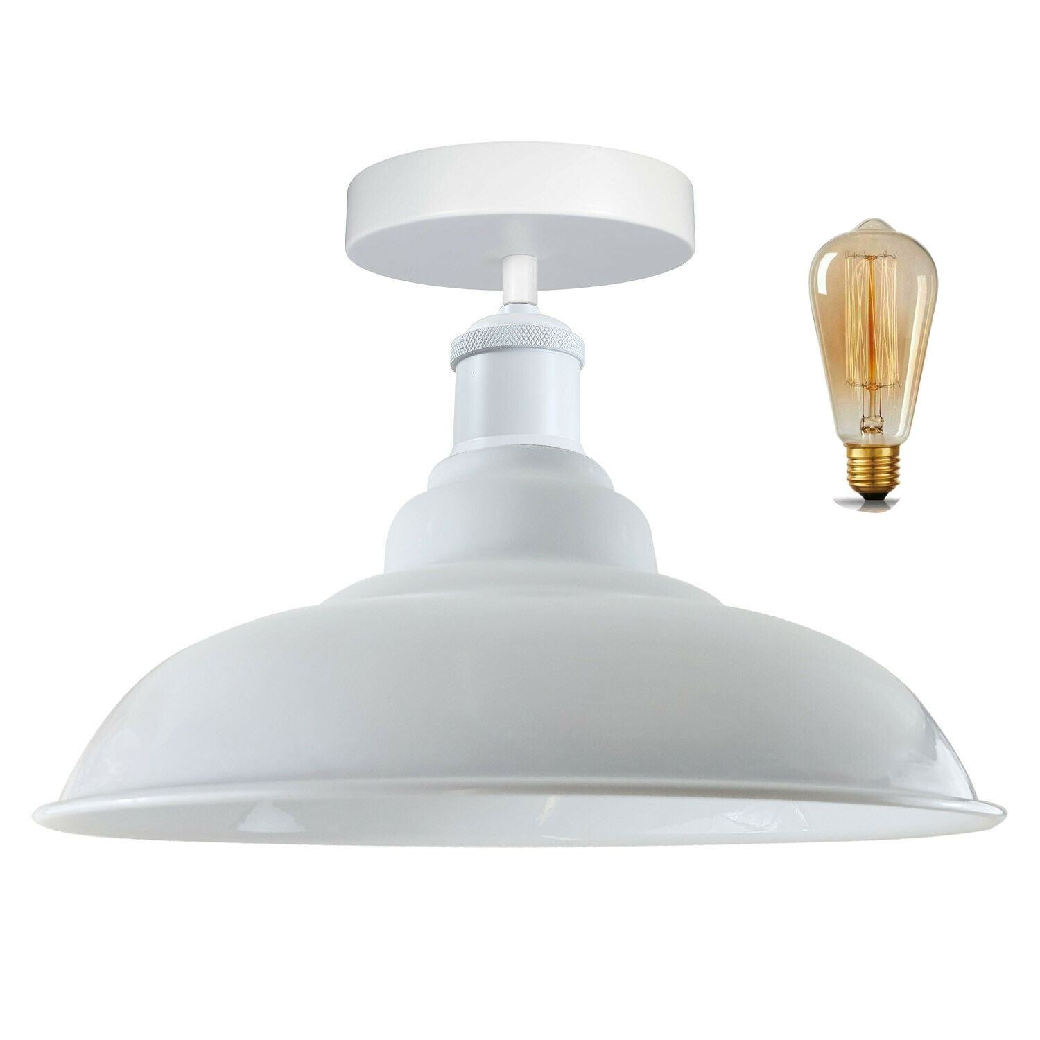 Flush Mount Ceiling Light E27 Lamp Base ~1192-14