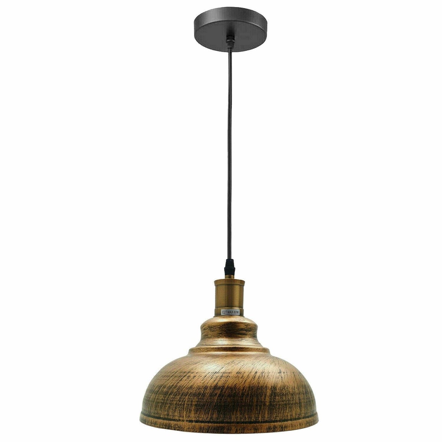 Vintage Industrial Metal Ceiling Pendant Shade Modern Hanging Retro Lights~1292-7