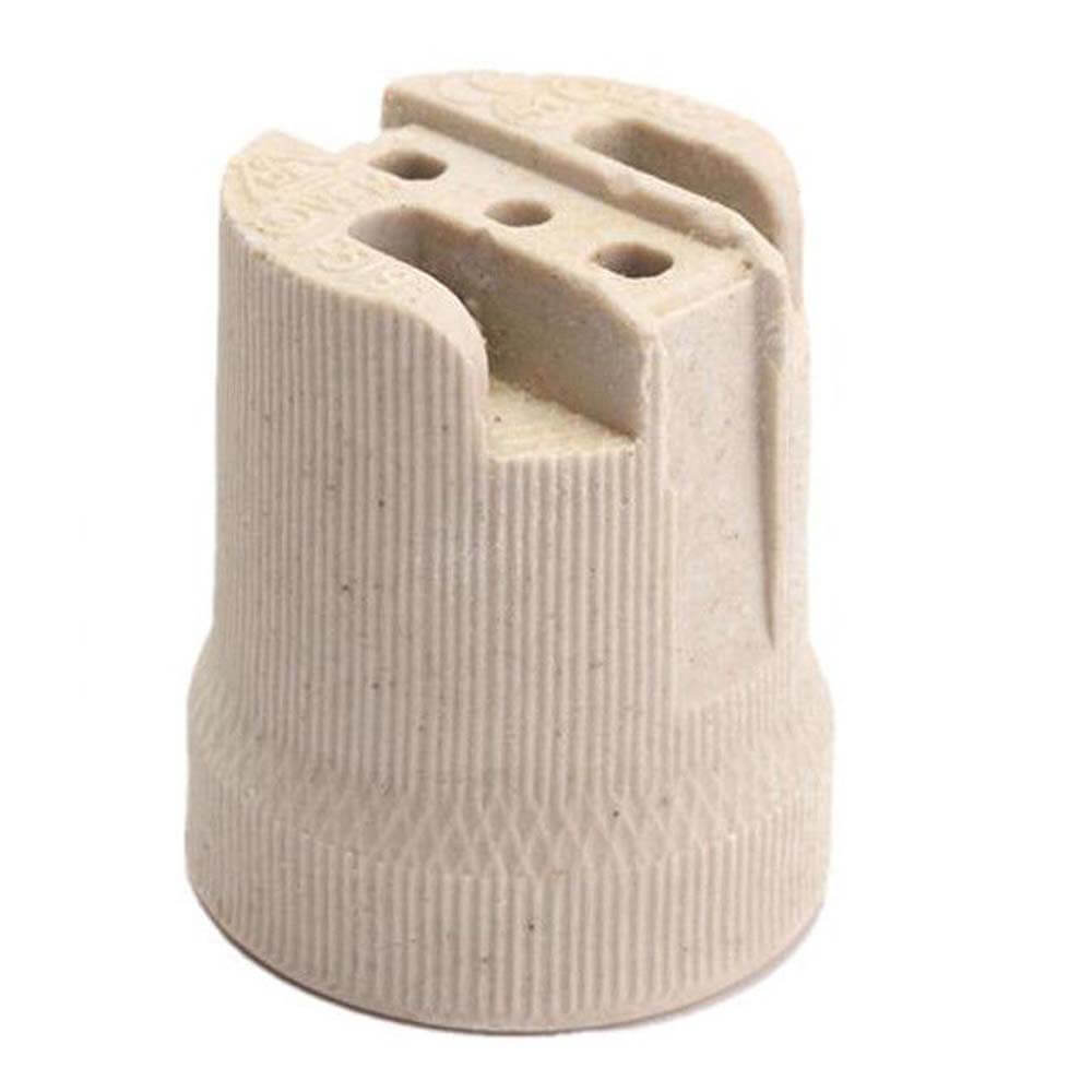 Heat-Resistant E27 Edison Screw Bulb Holder - Ceramic (Type 2) ~2965-0