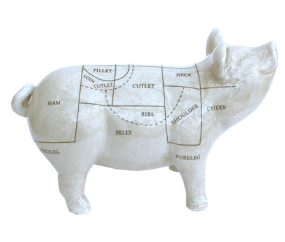 Ceramic Pig Ornament, 32cm-3