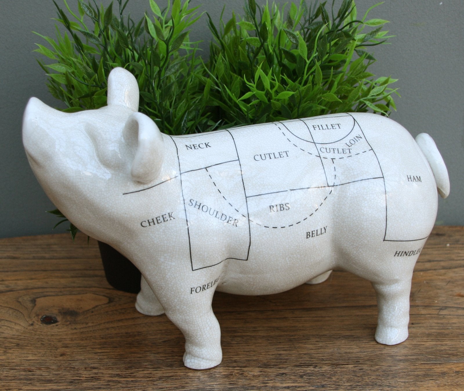 Ceramic Pig Ornament, 32cm-1