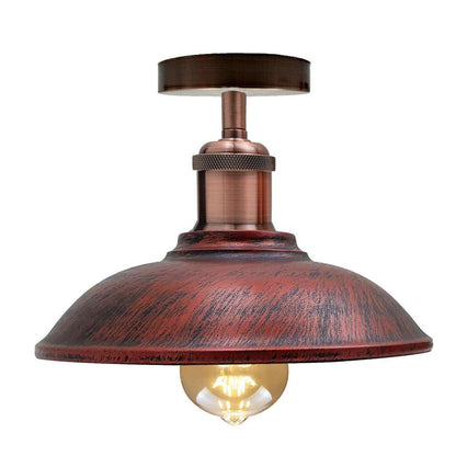 Industrial Style Rustic Vintage Ceiling Light Metal Flush Mount Lights ~1833-3