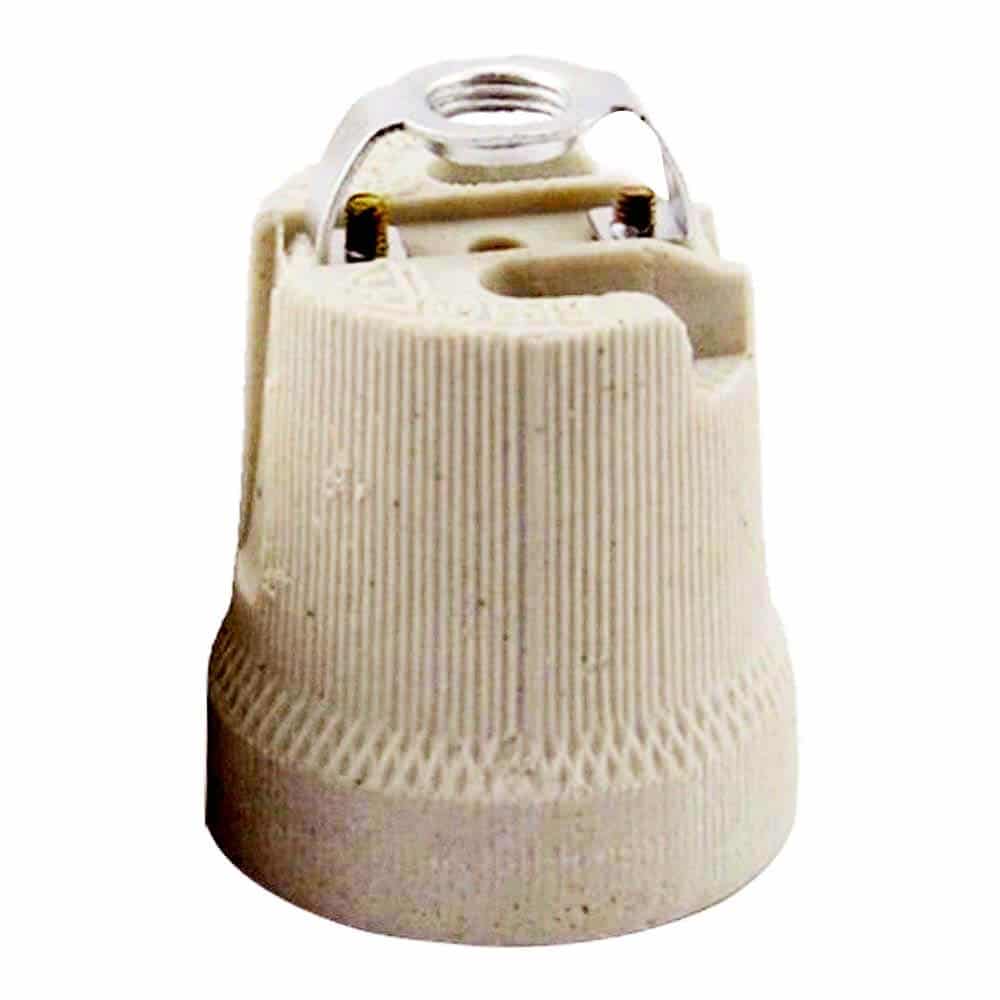 Heat resistance Ceramic heating bulb E27 lamp holder~2964-2