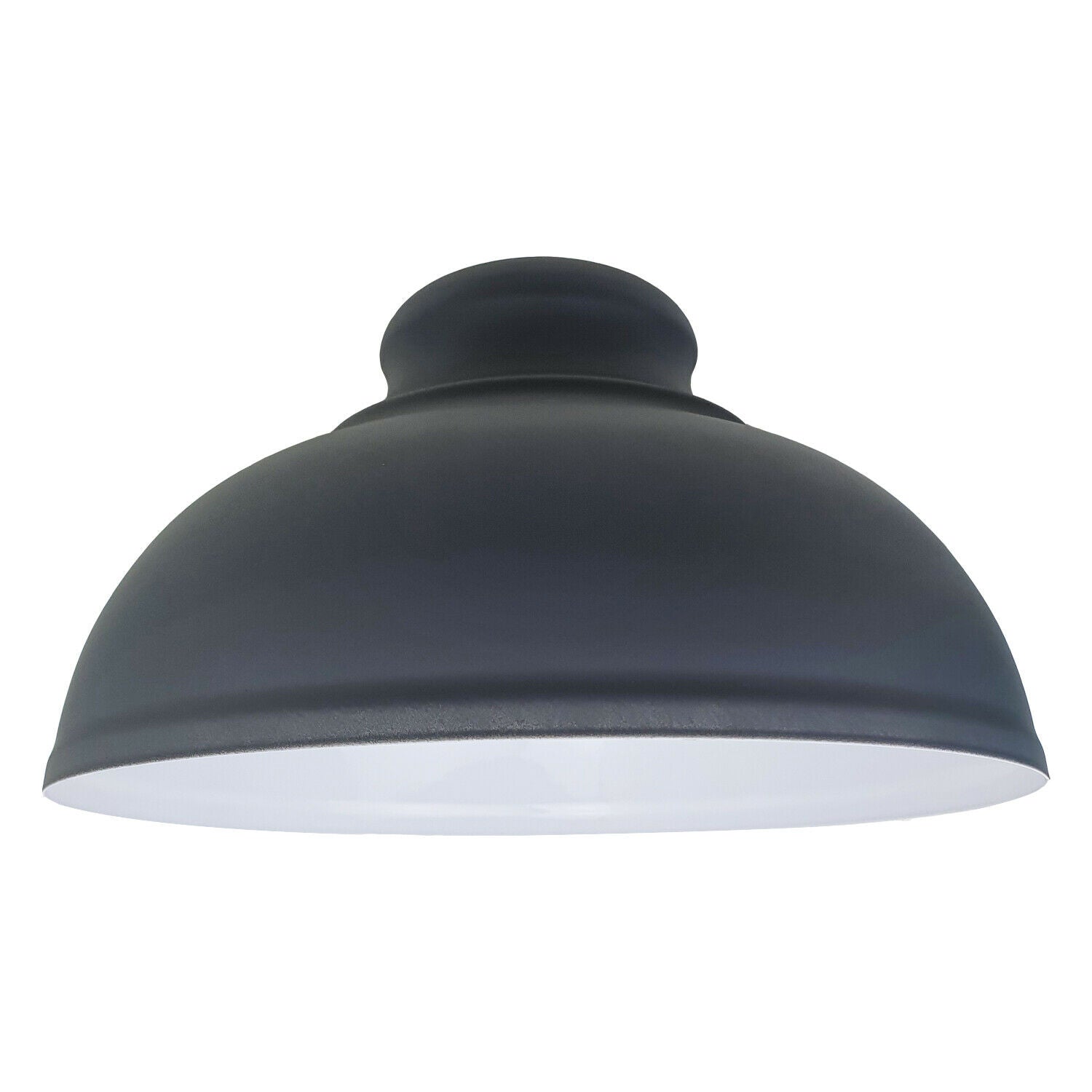 Grey Easy Fit Retro Pendant Light Shade Includes Shade Reducing Ring~2083-4