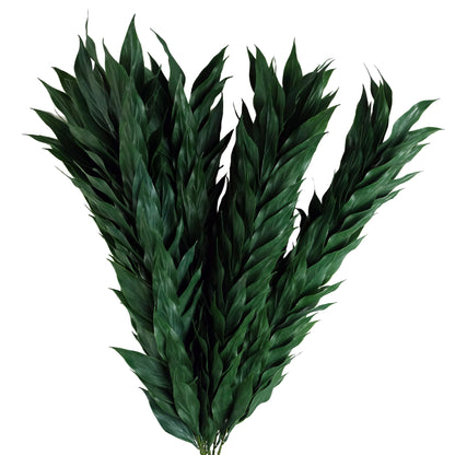 100cm Artificial Plastic Decorative Leaf Spray-5