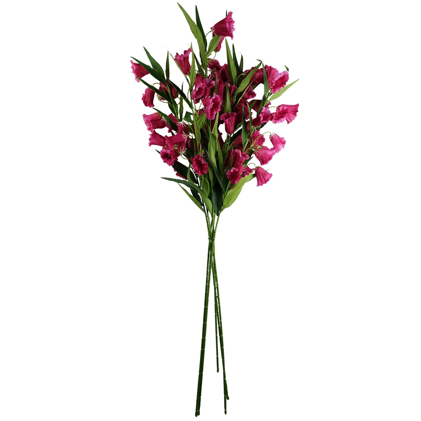 100cm Trumpet Artificial Flower Stem Fuchsia Pink-7