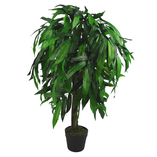 100cm Tall Large Artificial Mango Tree Plant-0