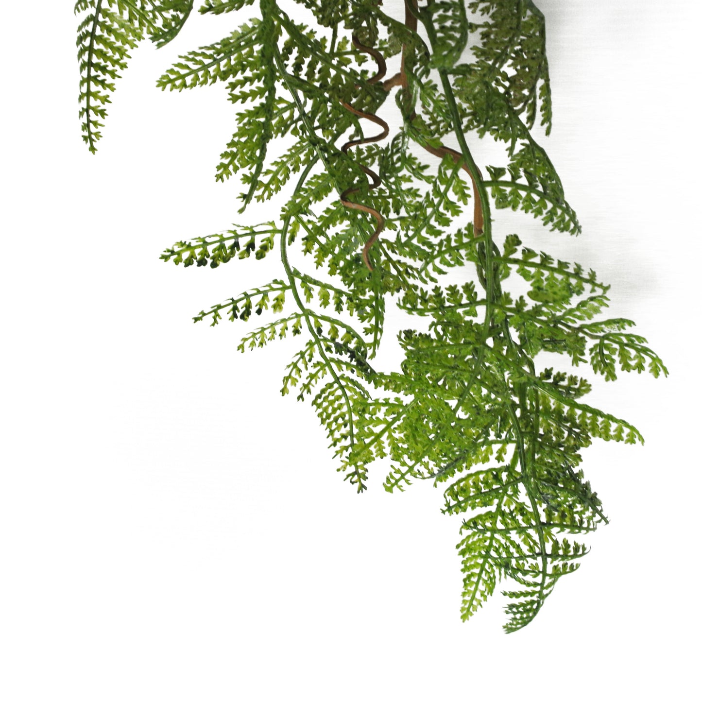 100cm Artificial Hanging Maidenhair Fern Plant Dark Green-1