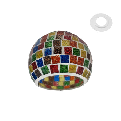 Glass Mosaic Table lamp Globe Shape Home Decorating~4916-3