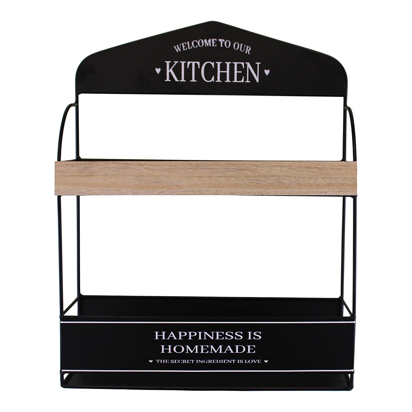 Decorative Wall Hanging Kitchen Shelving Unit-0