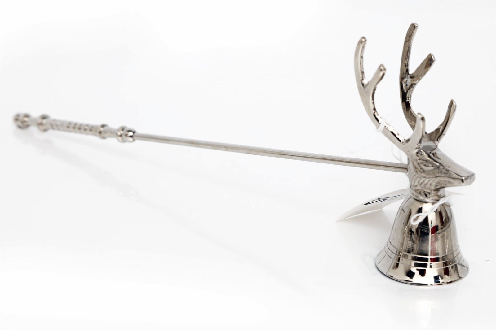 Silver Stag Candle Snuffer 29cm-0