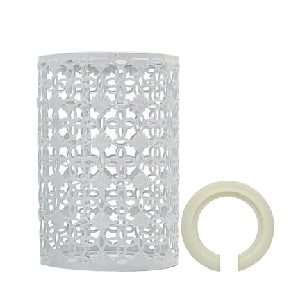 Easy Fit Pendant Light Pattern Cage Metal Drum Lampshade~2509-2