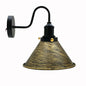 E27 Industrial Metal Wall Light Fitting Vintage Cone shape Wall Sconce~3388-6