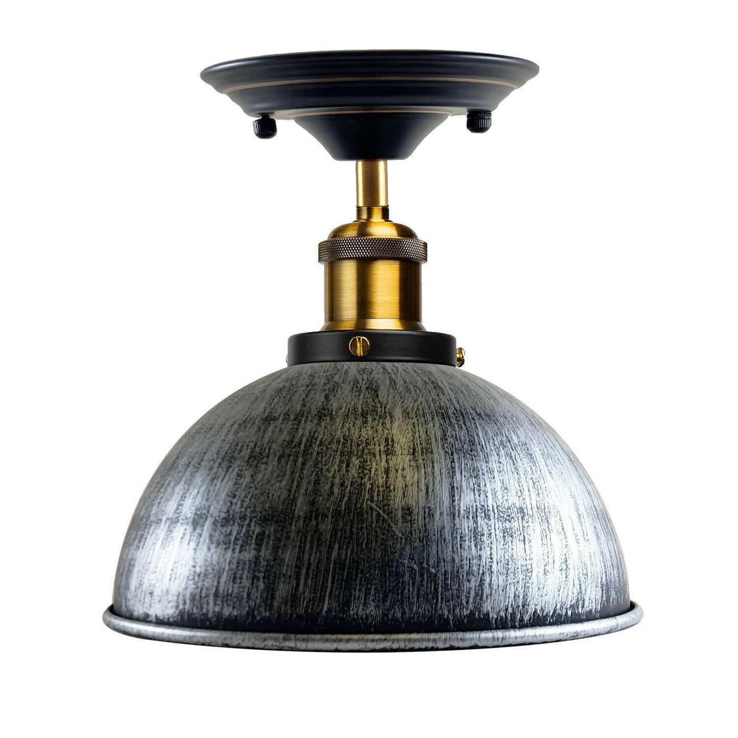 Industrial Ceiling lights Flush Mount Dome Shade~1234-6