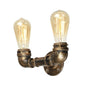 Vintage Industrial Sconce Loft Various colours Water Pipe Wall Light Porch Lamp Steampunk~2133-8