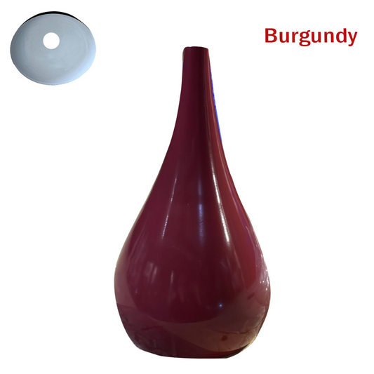 Industrial vintage Tear Drop Burgandy Color Beat Style pendant shade E27 holder~3979-0