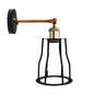 Industrial Black Wall Lights Fitting Adjustable Arm for Bedroom Dining Room Hallway~1172-5