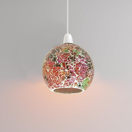 Glass Mosaic lamp Globe Shape Home Decorating~4911-0