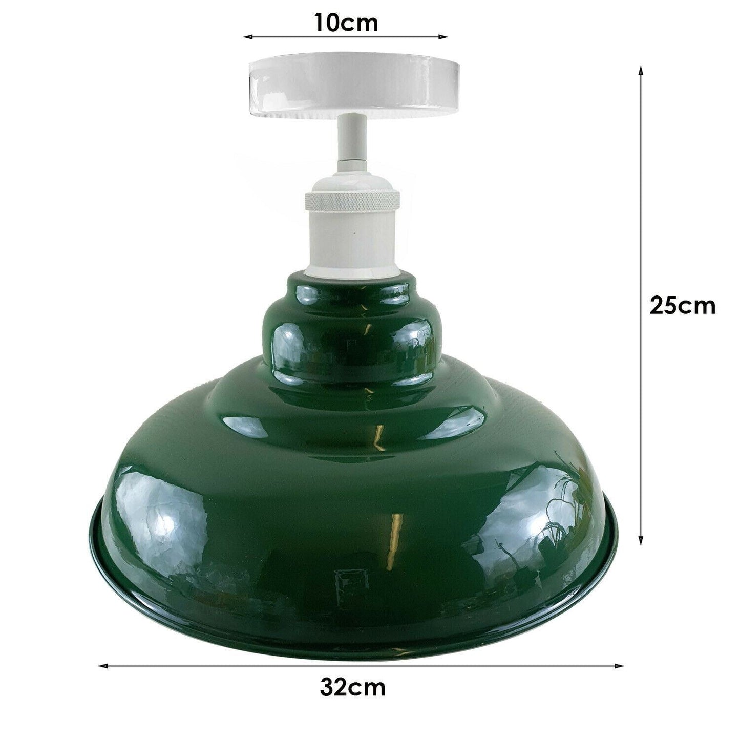 Flush Mount Ceiling Light E27 Lamp Base ~1192-3