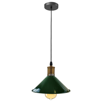 Vintage Industrial Ceiling Pendant Light Retro Loft Style Metal Shade Lamp~1420-8