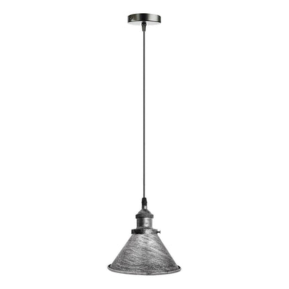 Industrial Metal Ceiling E27 Lamp Shade Pendant Light~5344-8