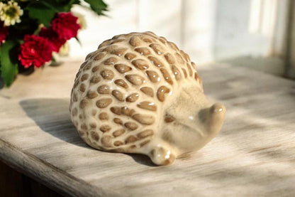 Ceramic Hedgehog Ornament 9cm-3