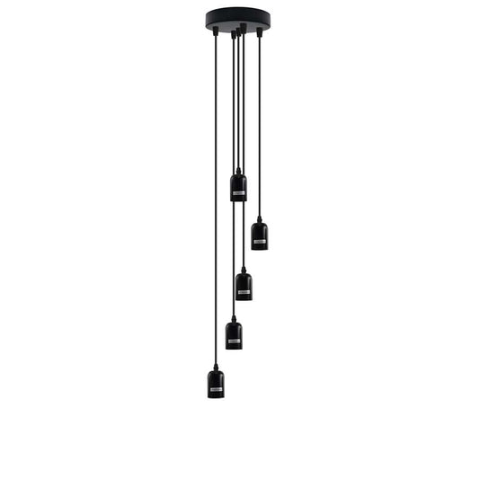 Industrial Ceiling 5 light Pendant Light Fitting for staircase~ 5130-10