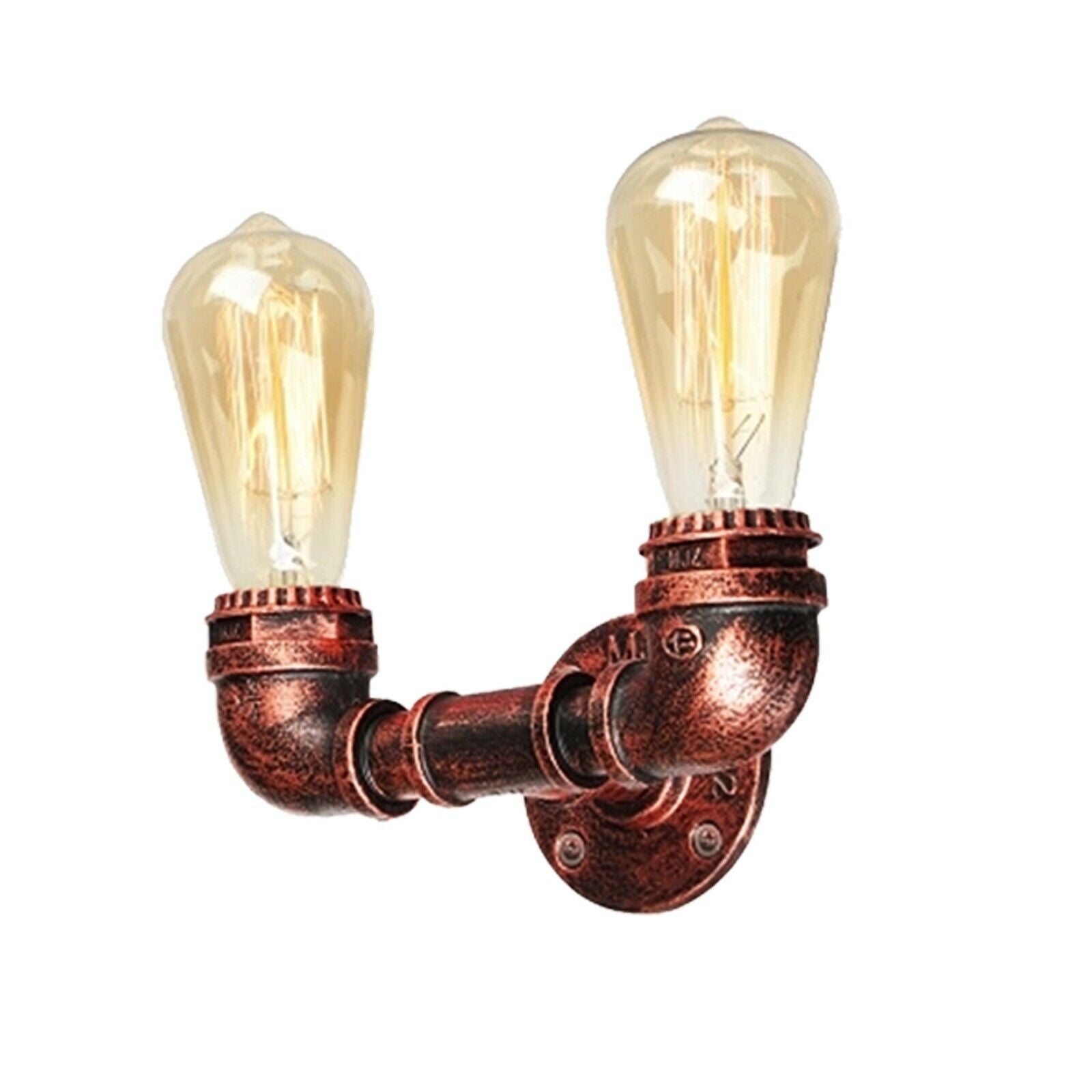 Vintage Industrial Sconce Loft Various colours Water Pipe Wall Light Porch Lamp Steampunk~2133-5