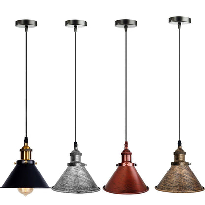 Industrial Metal Ceiling E27 Lamp Shade Pendant Light~5344-4