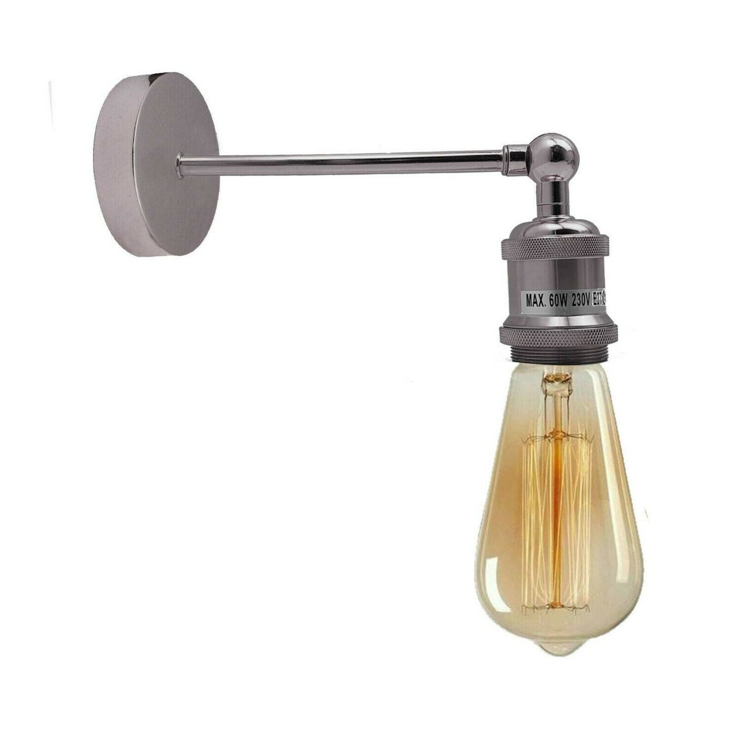 Industrial Retro Adjustable Vintage Style Wall Lights UK~2246-16