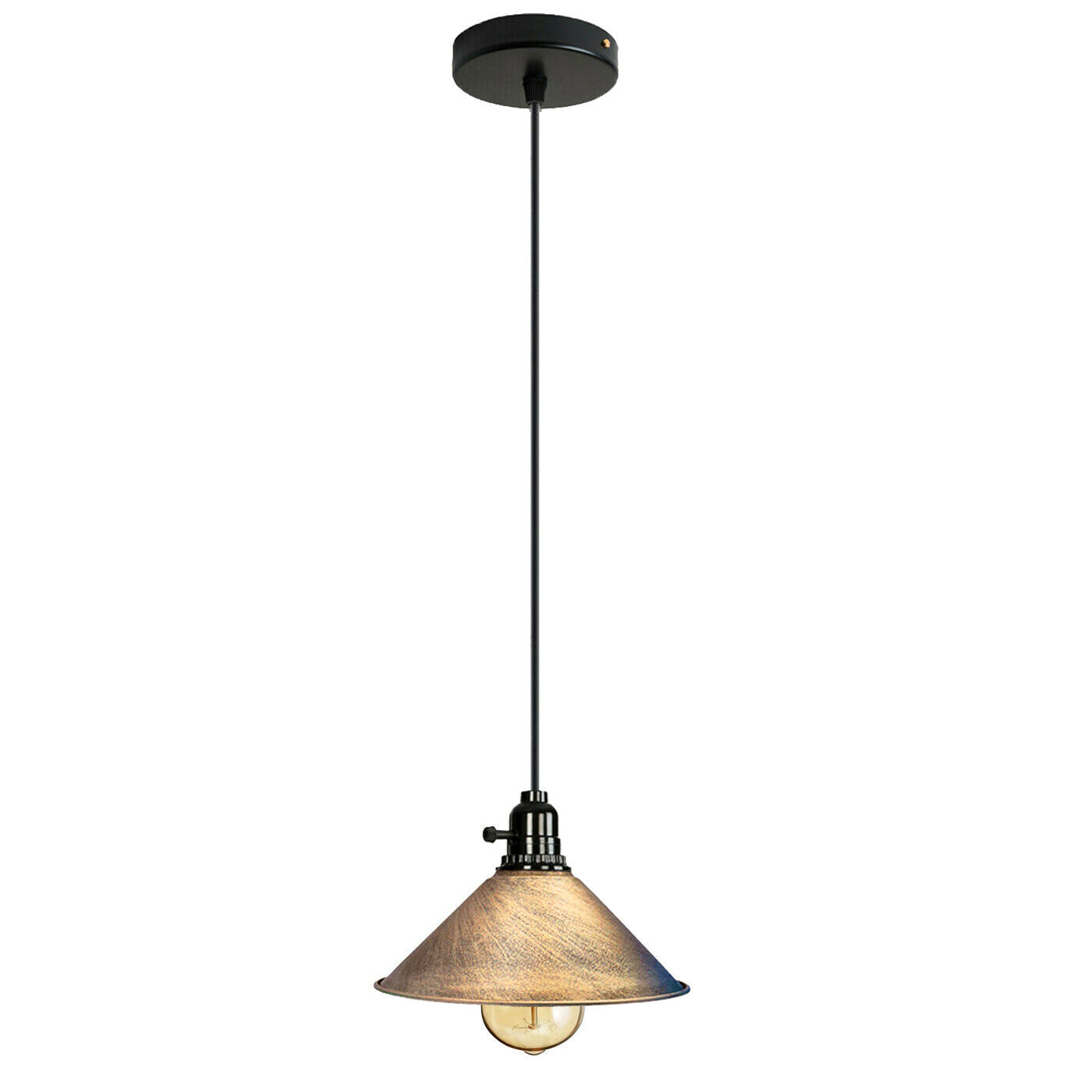 Vintage Industrial Metal Ceiling Pendant Shade Modern Hanging Retro Lights~2056-3