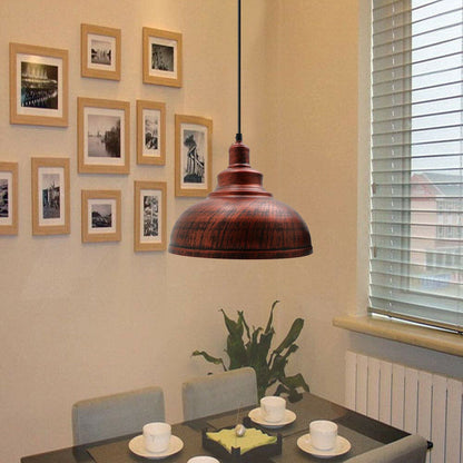 Vintage Industrial Retro Pendant Light Suspended Ceiling Pendant Metal Lampshade~2061-2