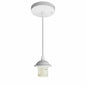 E27 Ceiling Rose White Light PVC Flex Pendant Lamp Holder Fitting~2378-0