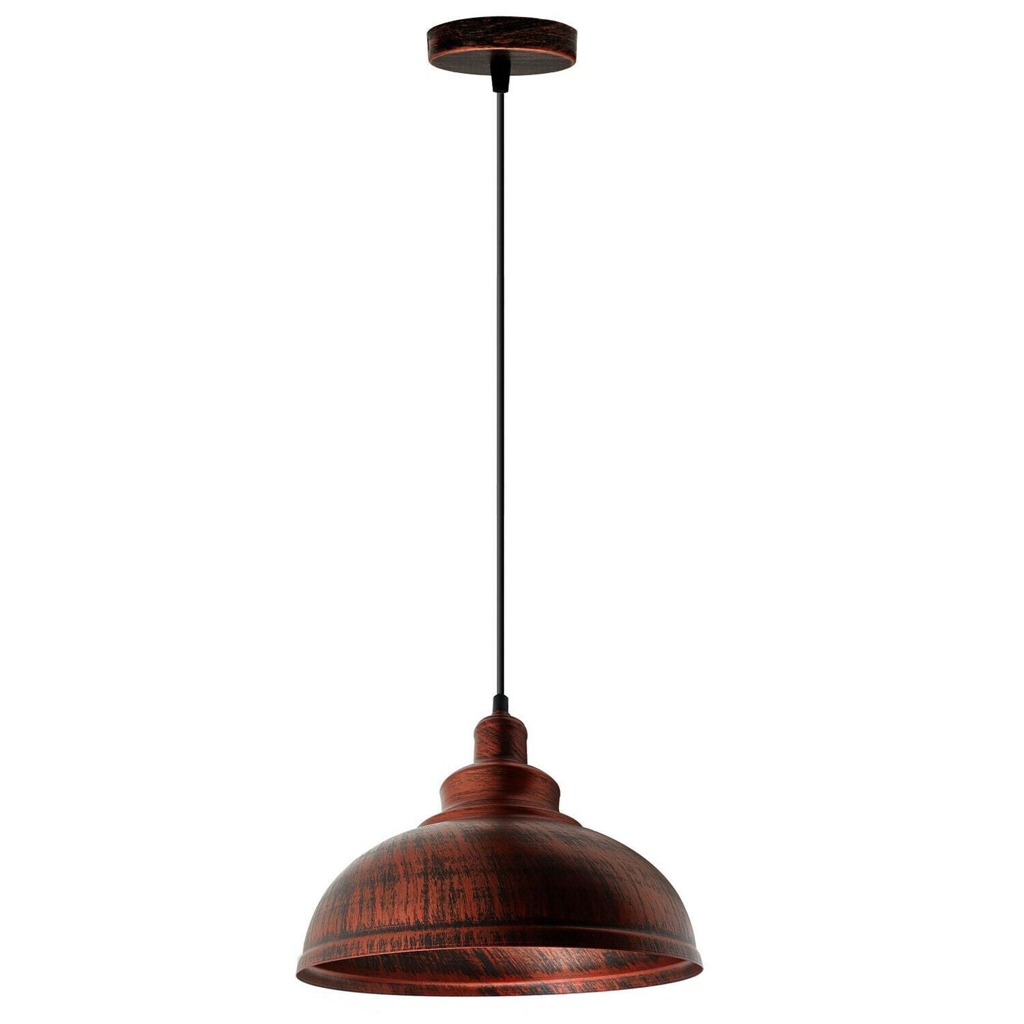 Vintage Industrial Retro Pendant Light Suspended Ceiling Pendant Metal Lampshade~2061-1