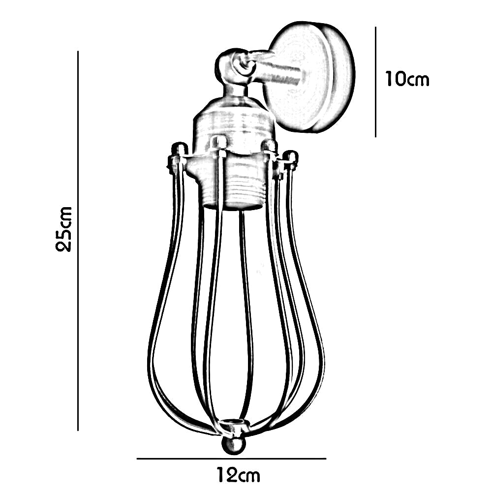 Vintage Industrial Sconce Lamps Modern Retro Wall Mounted Lights Lamp Fixture~2141-4